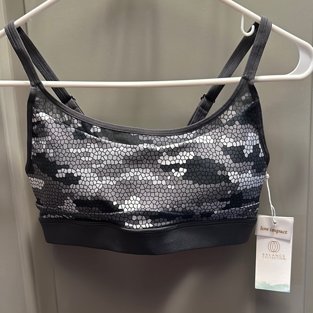 Balance Collection Size S Low Impact Sports Bra NWT